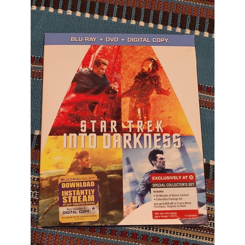 Star Treck Into Darkness Blu-ray DVD and Digital - Picture 1 of 9